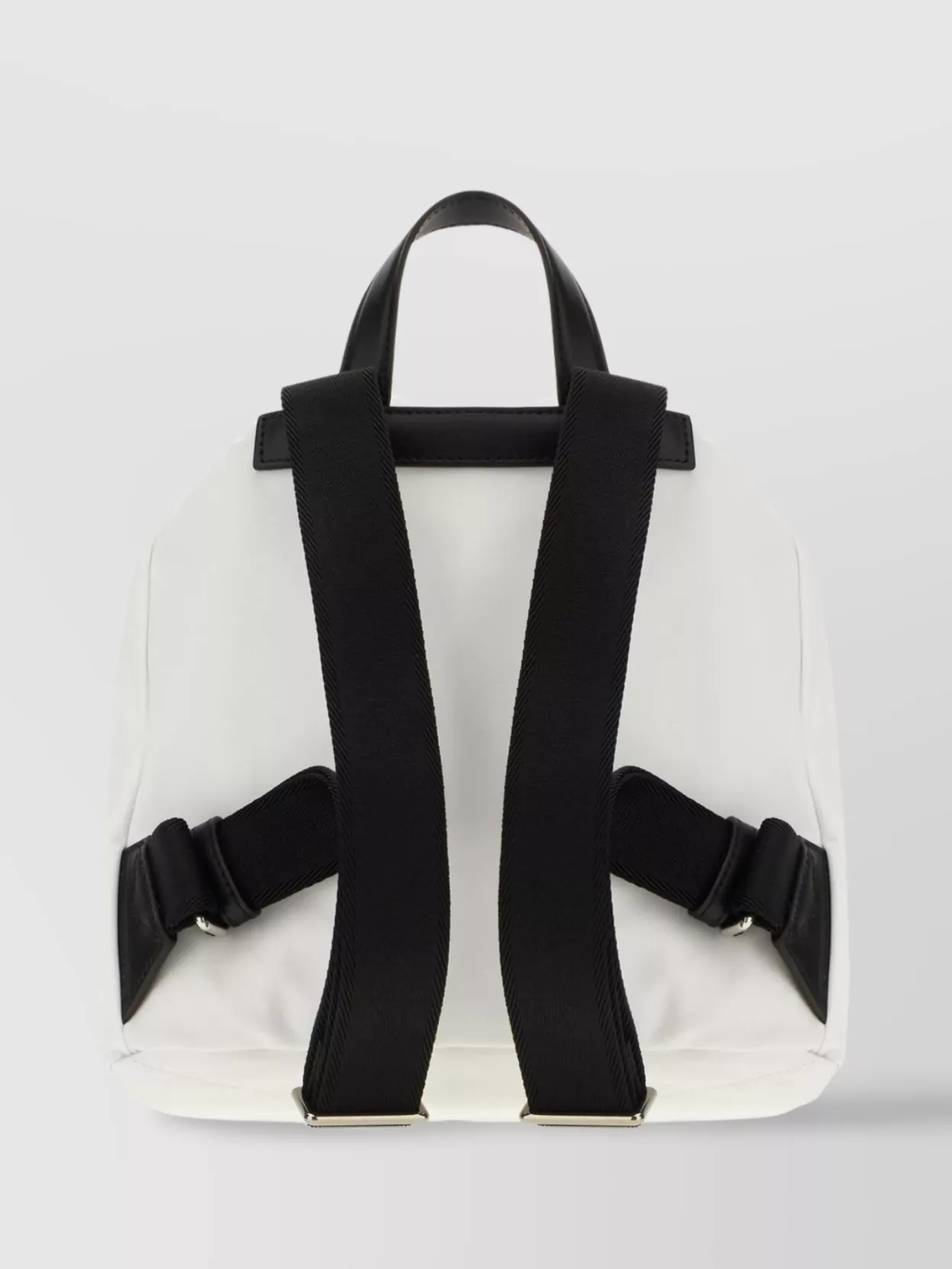 Moncler Nylon Backpack With Adjustable Straps And Front Flap