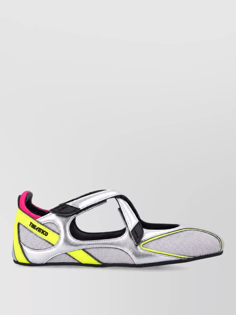 The Attico Mesh Slip-On Sneakers
