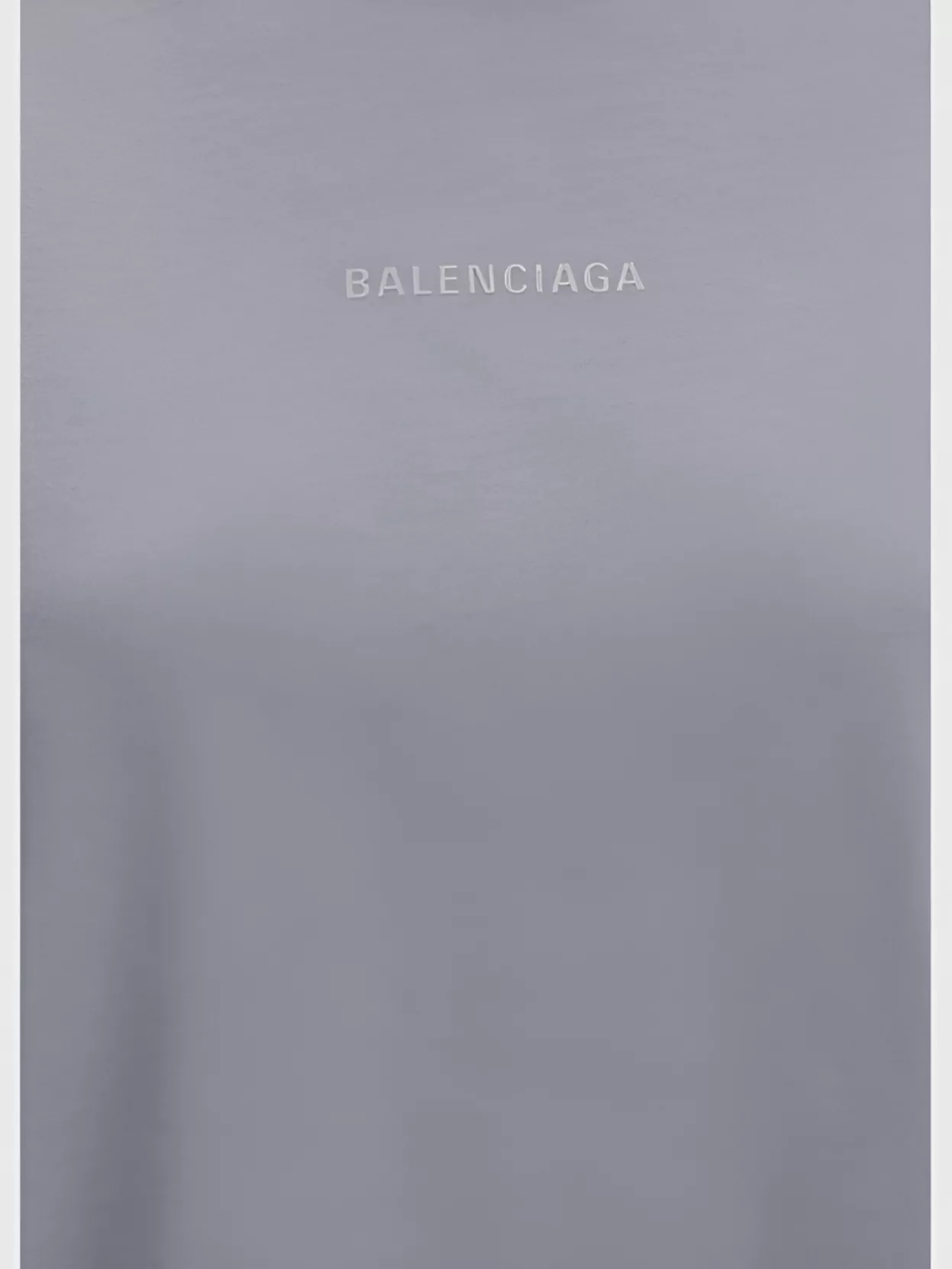 Balenciaga Monogram Comfortable Fit Cotton T-Shirt