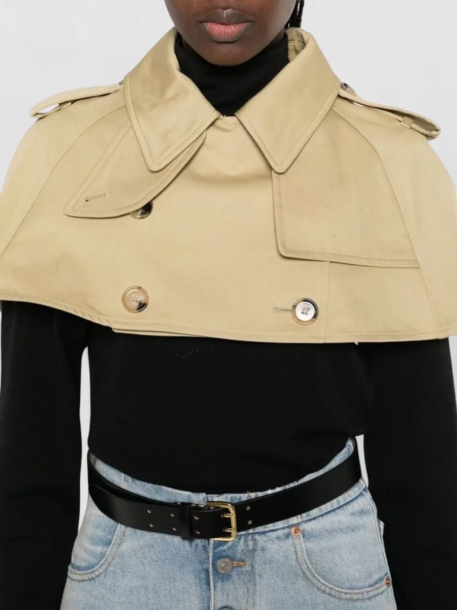 Burberry Cotton Trench Cape