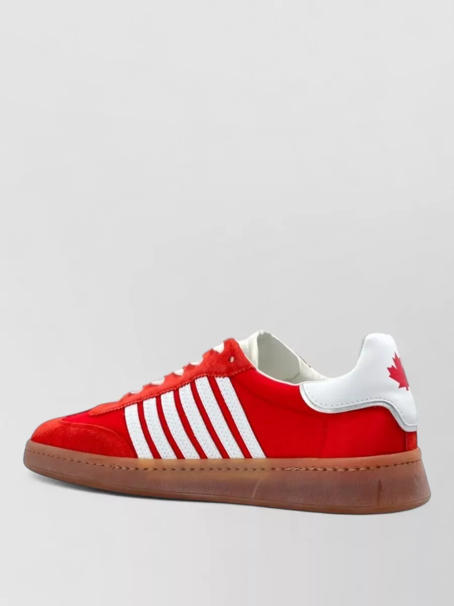 Dsquared2 Leather Low-Top Sneakers