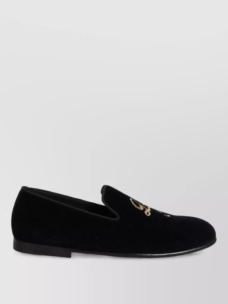 Dolce&Gabbana Suede Slippers