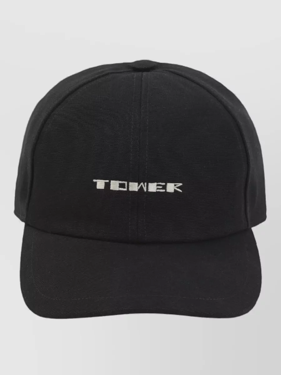 Rick Owens Drkshdw Cotton Logo-Embroidered Baseball Cap