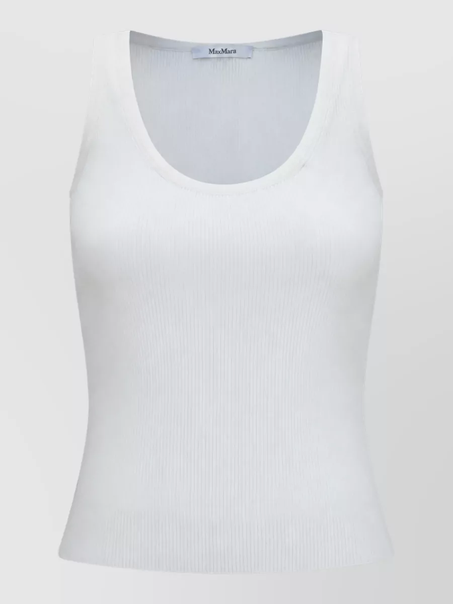 Max Mara Ribbed tank top