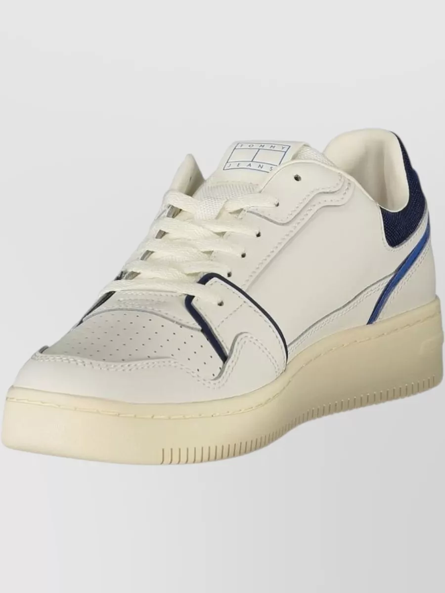 Tommy Hilfiger Leather Low-Top Sneakers