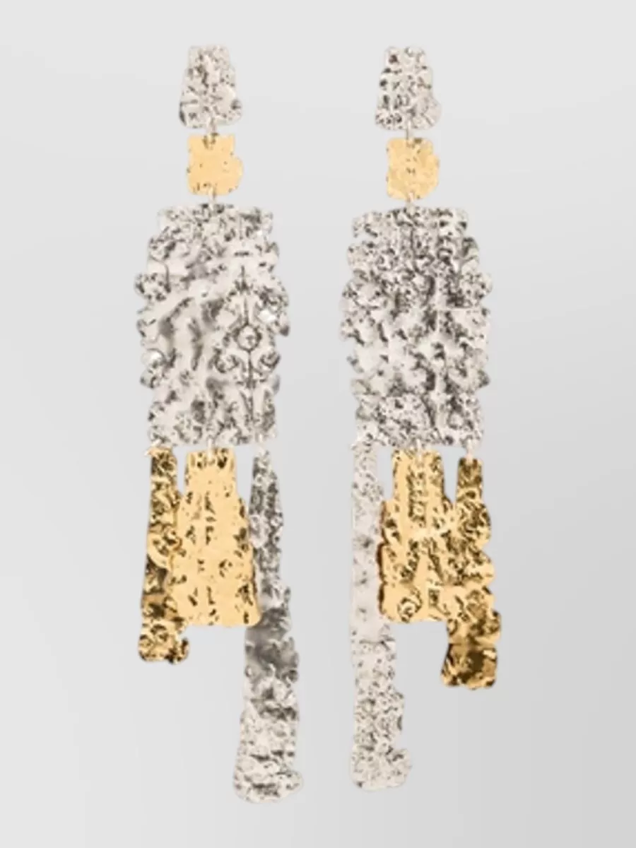 Isabel Marant brass long earrings