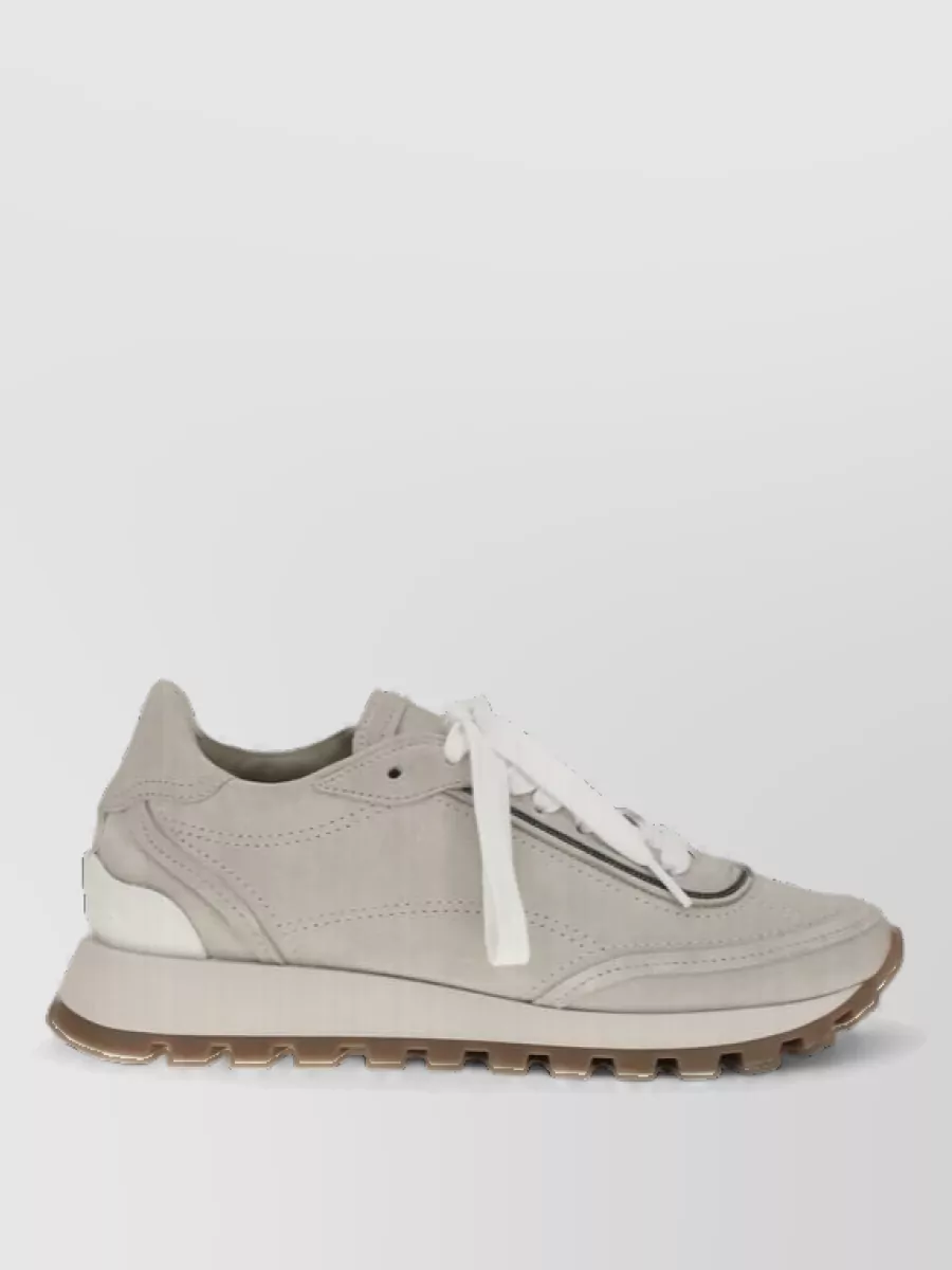 Brunello Cucinelli Leather Sneakers