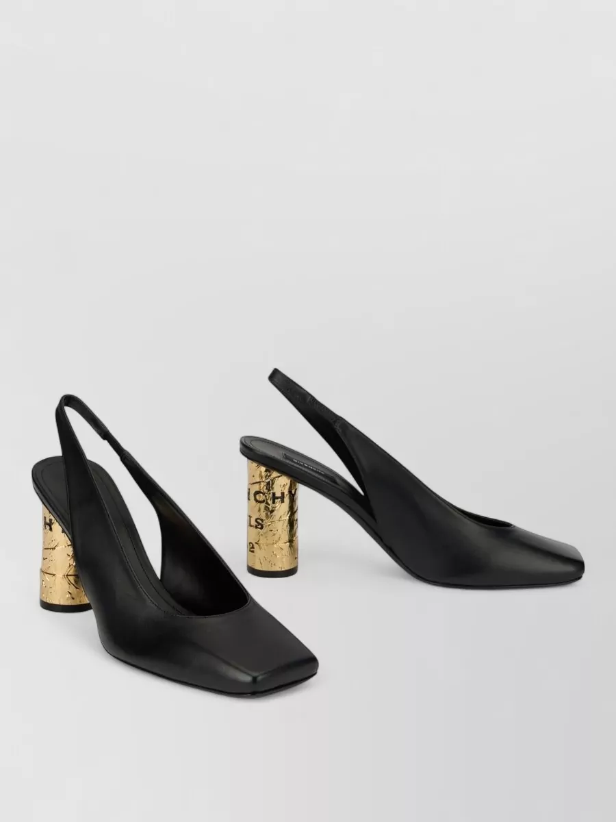 Givenchy Leather Slingback Sandals