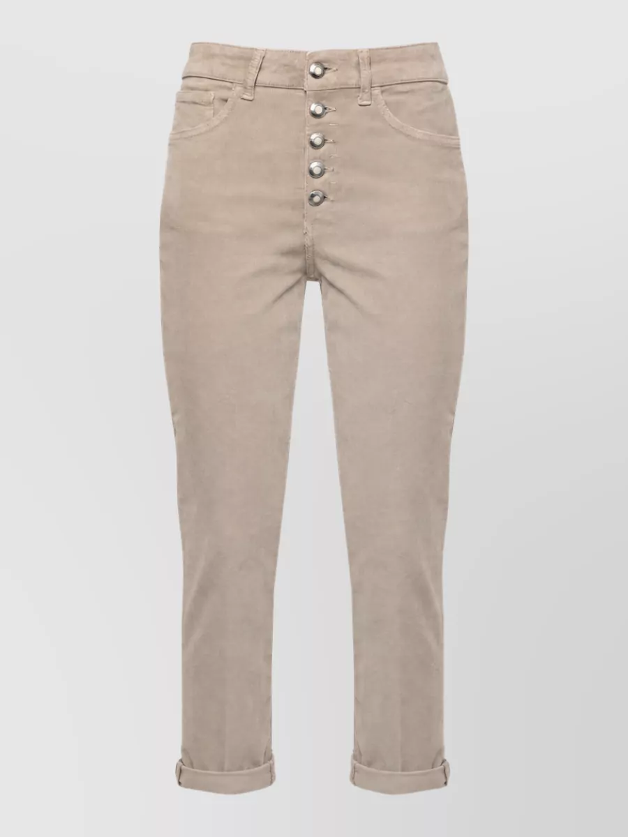 Dondup Corduroy Straight-Leg Trousers