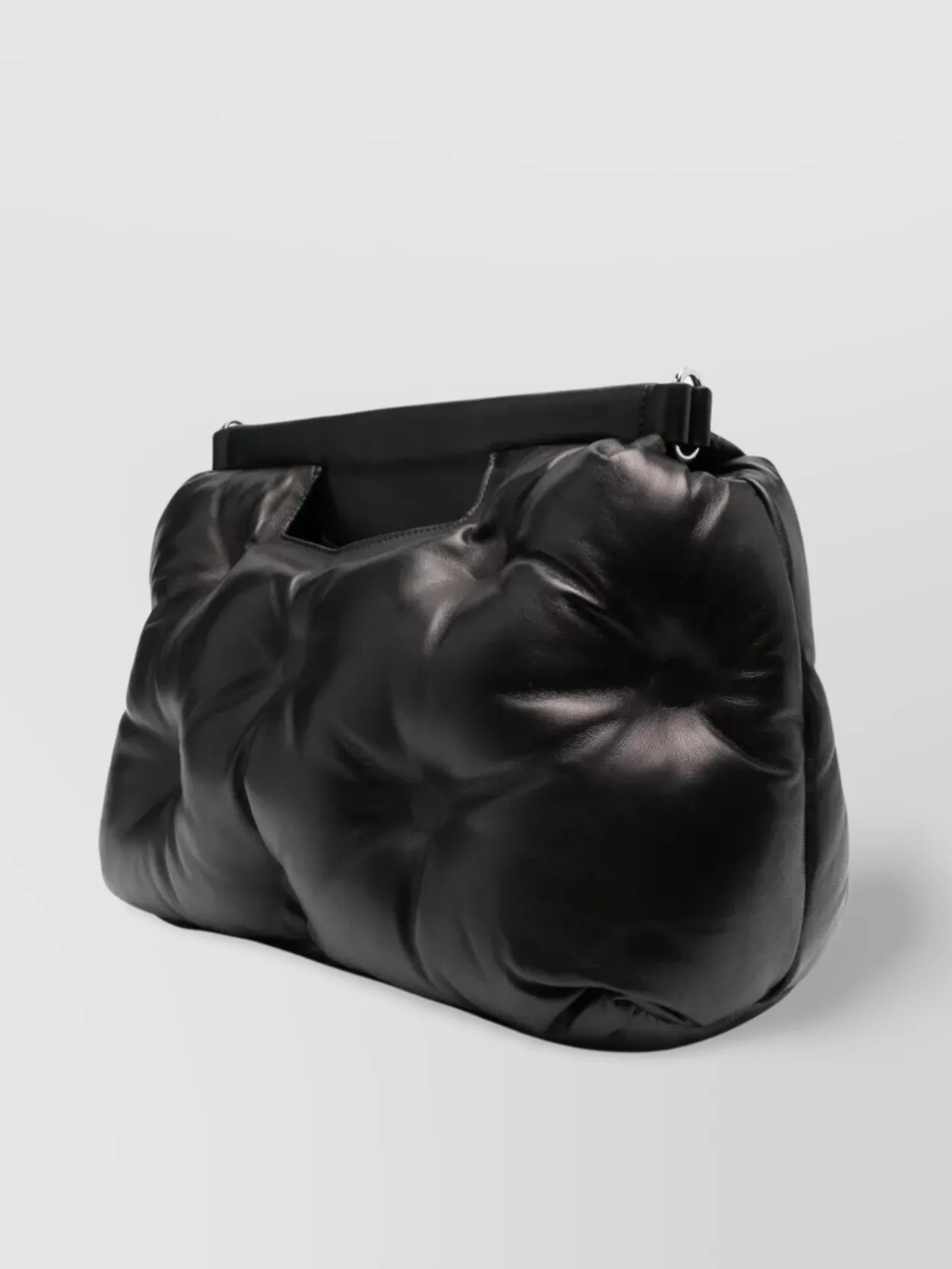 Maison Margiela Quilted Top Handle Shoulder Bag With Detachable Strap