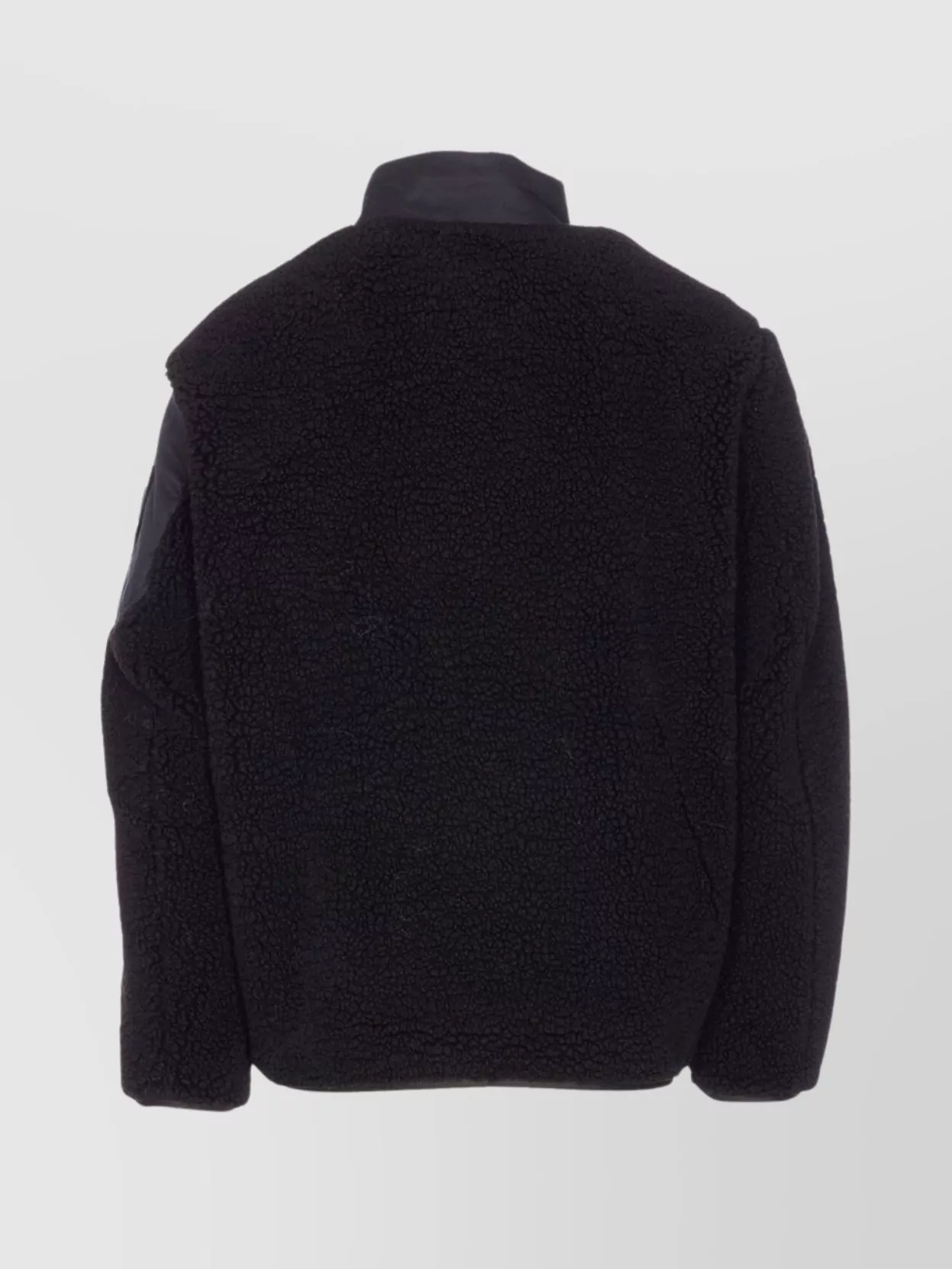 Moose Knuckles High Neck Down Jacket Pockets In Black