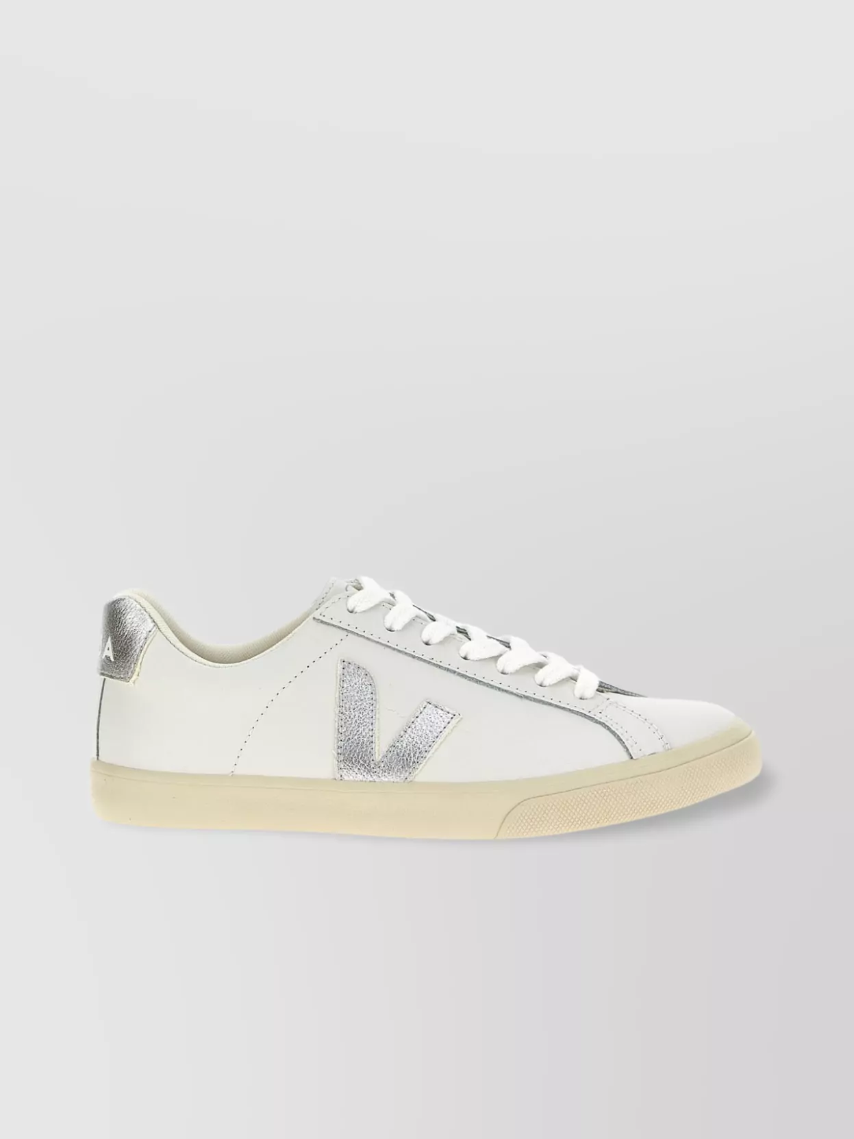 Veja Metallic Rubber Sole Sneakers
