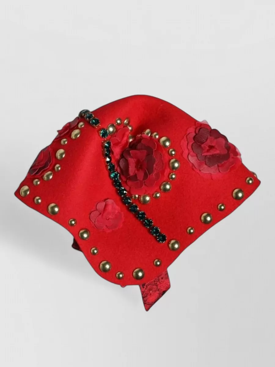 Dolce&Gabbana Crystal-Embellished Hat