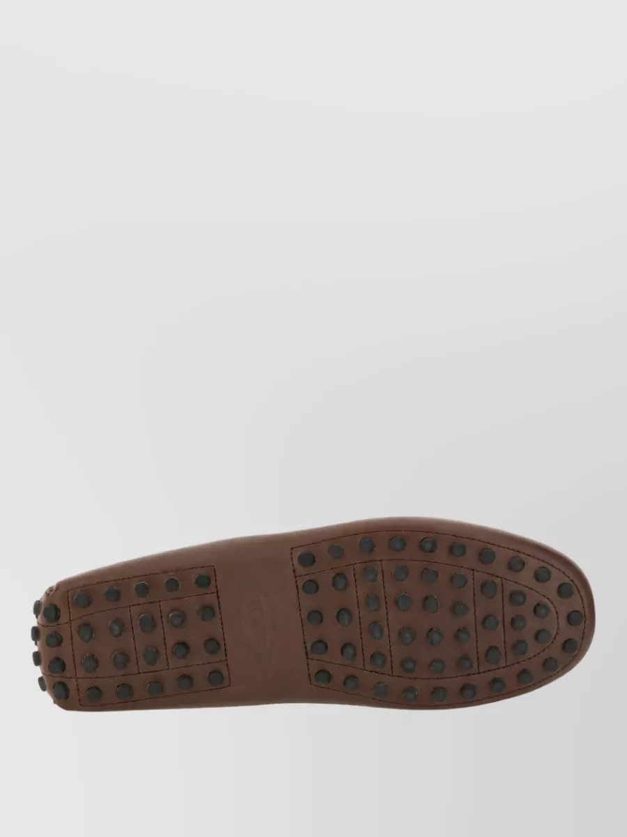Tod's Leather Gommino Bubble Loafers