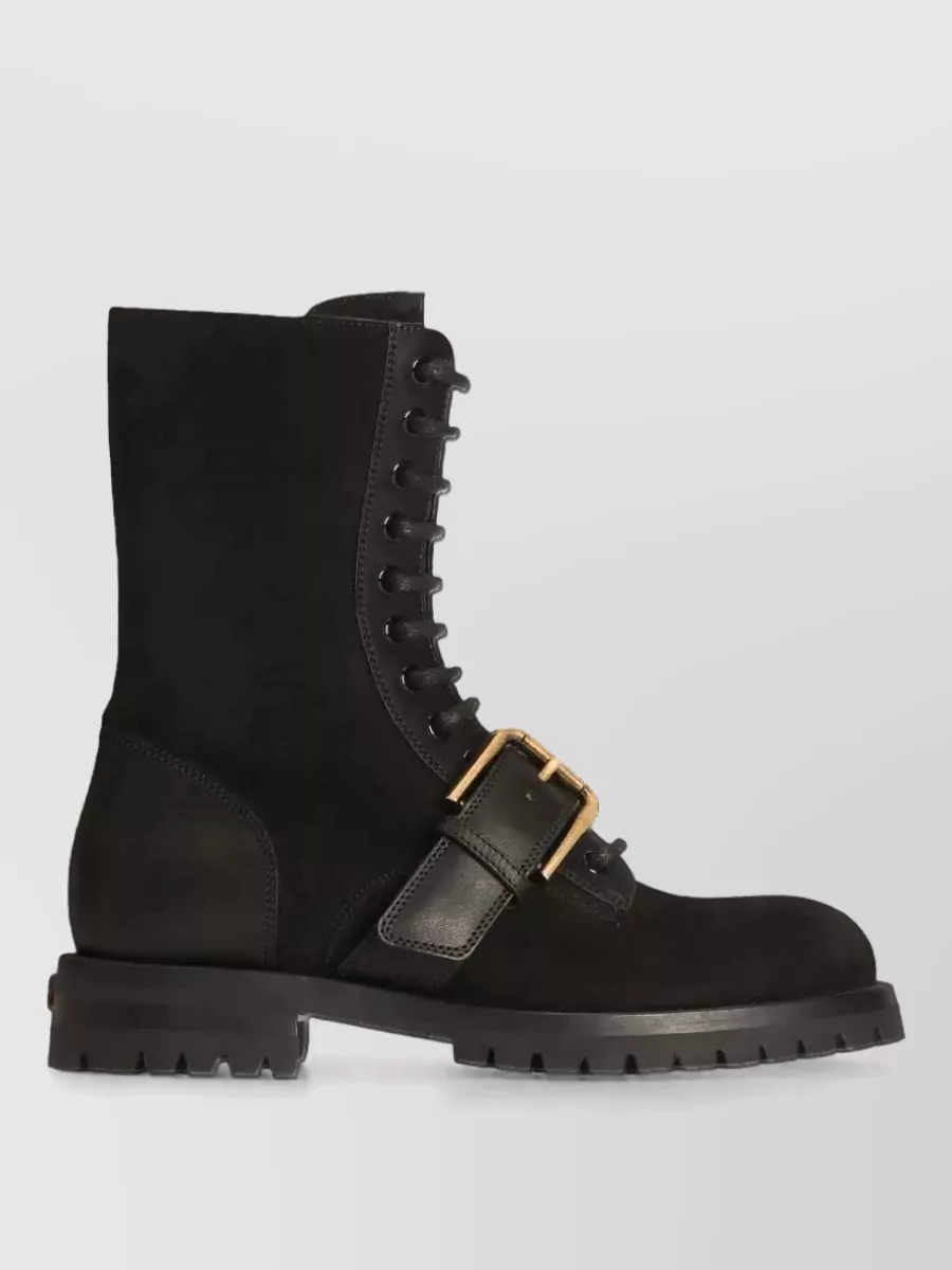 Dolce&Gabbana Leather Ankle Boots