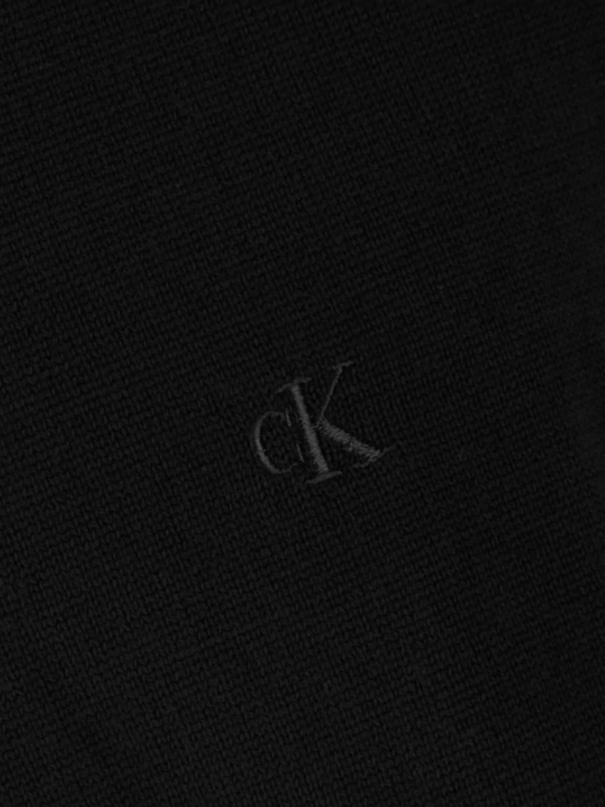 Calvin Klein Ribbed Knit Cardigan Crew Neck Style