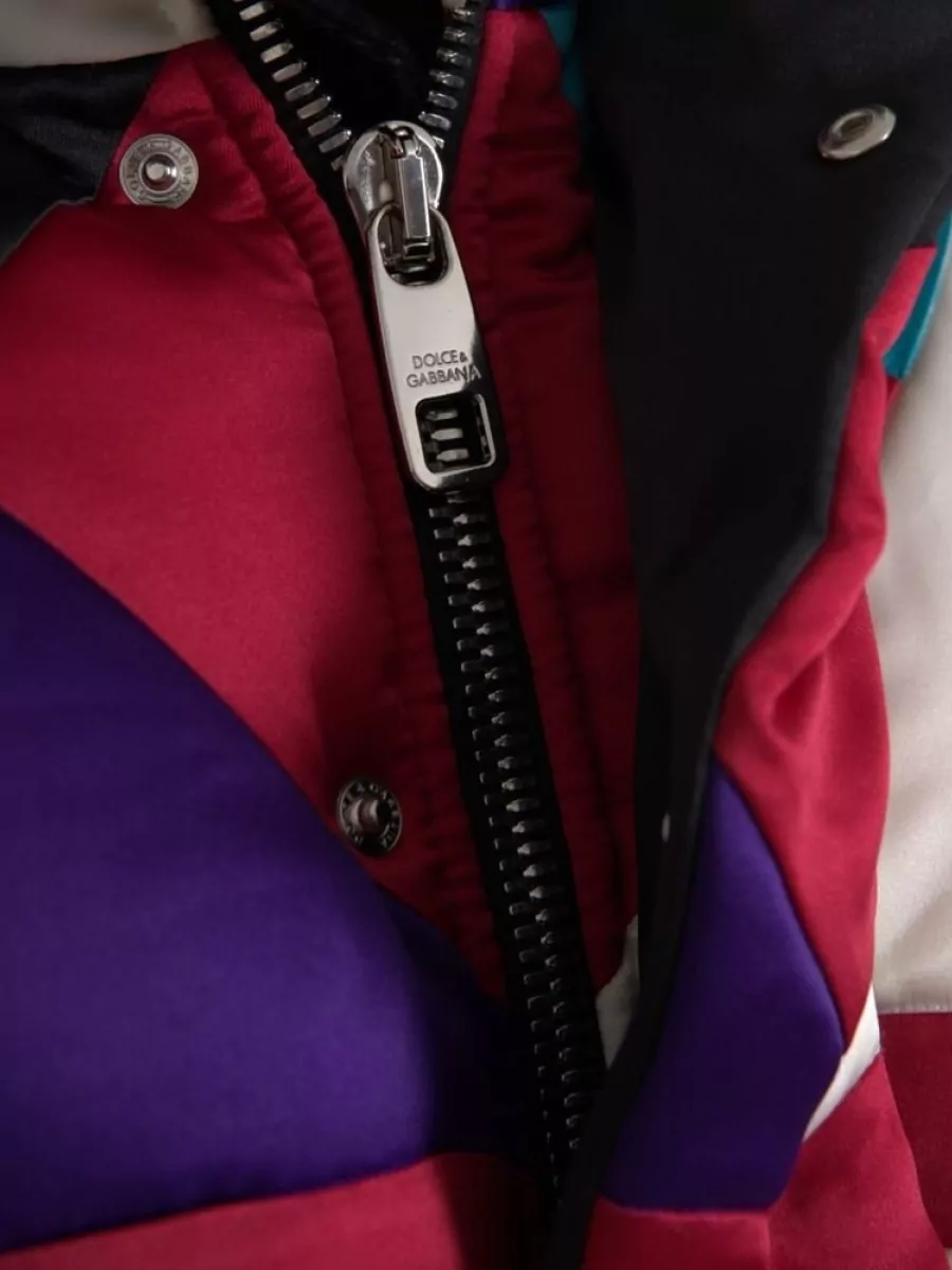 Dolce&Gabbana Logo-Print Puffer Jacket