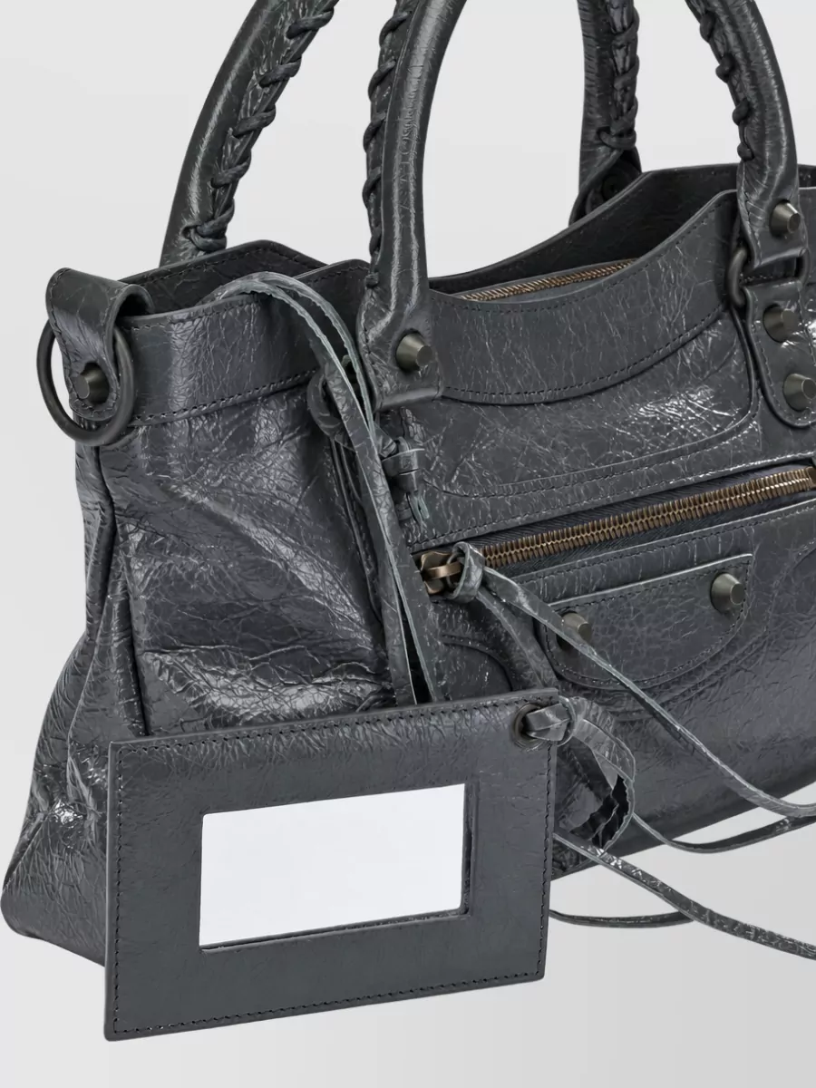 Balenciaga Le City Medium Leather Tote Bag