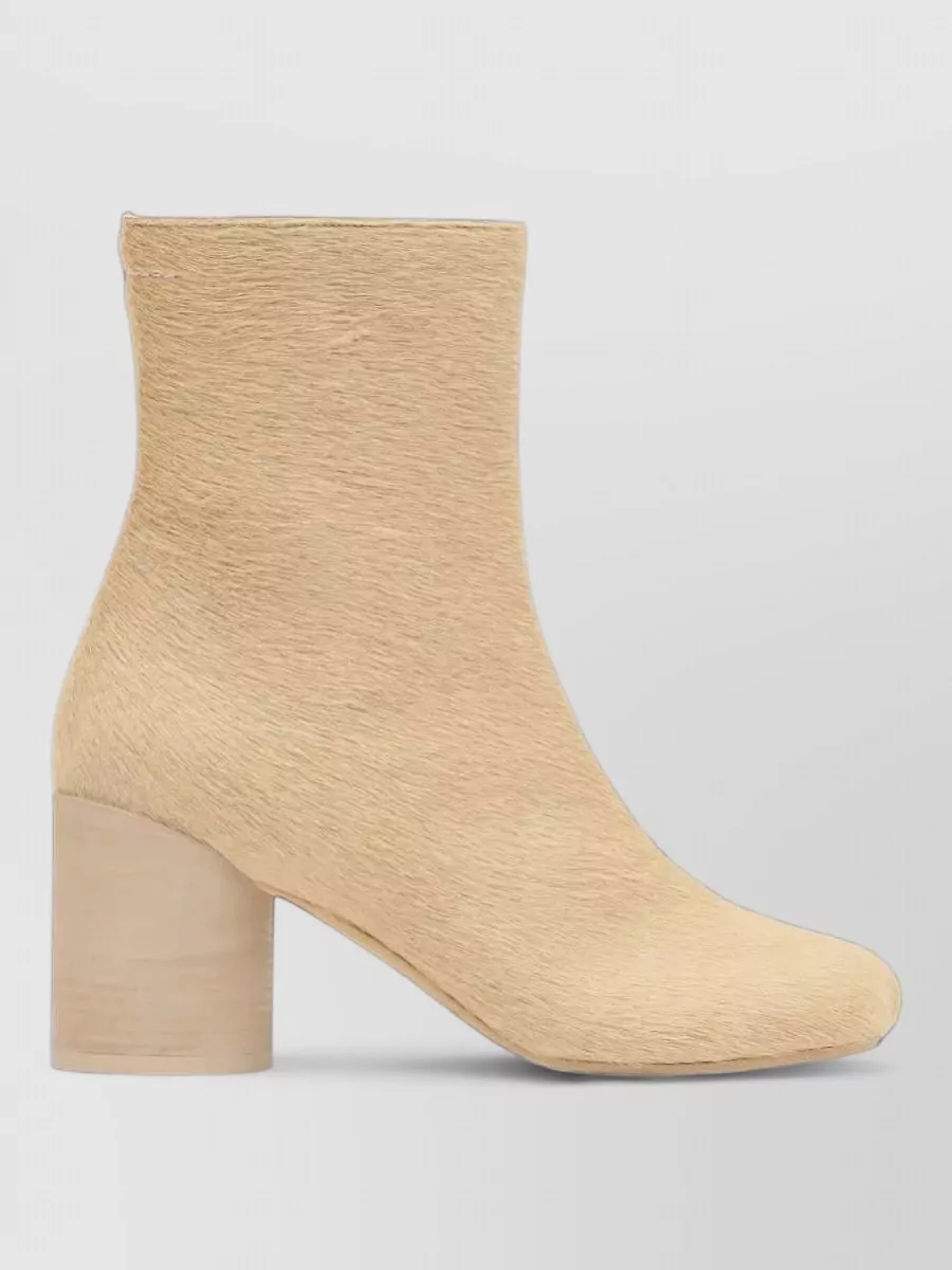 Mm6 Maison Margiela Calf Hair Ankle Boots