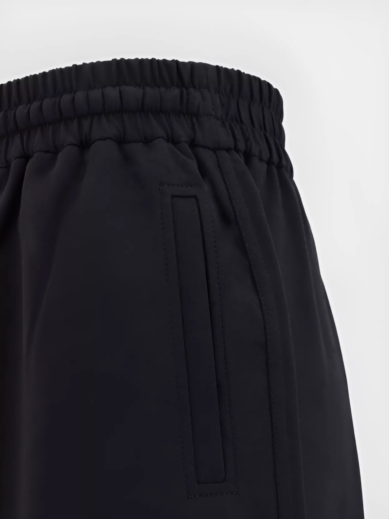 BRUNELLO CUCINELLI TAILORED WIDE LEG JOGGERS WITH ELASTICIZED WAISTBAND