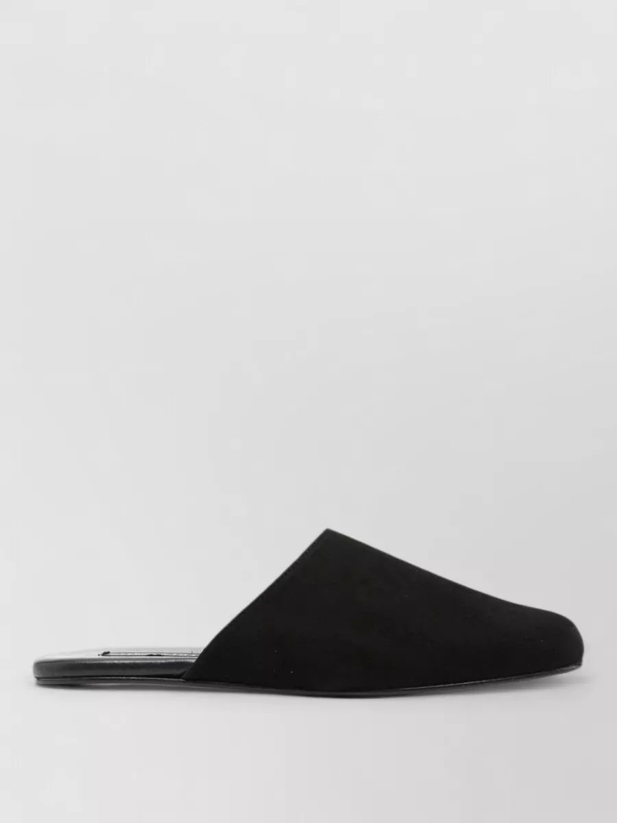 Manebi Suede Leather Slippers
