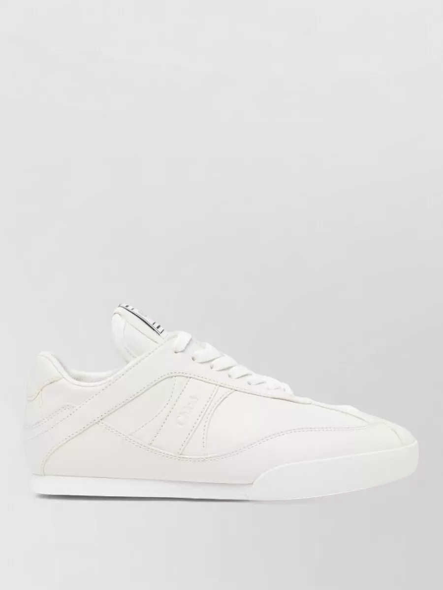 Chloé Lace Up Shoes Round Toe Flat Sole