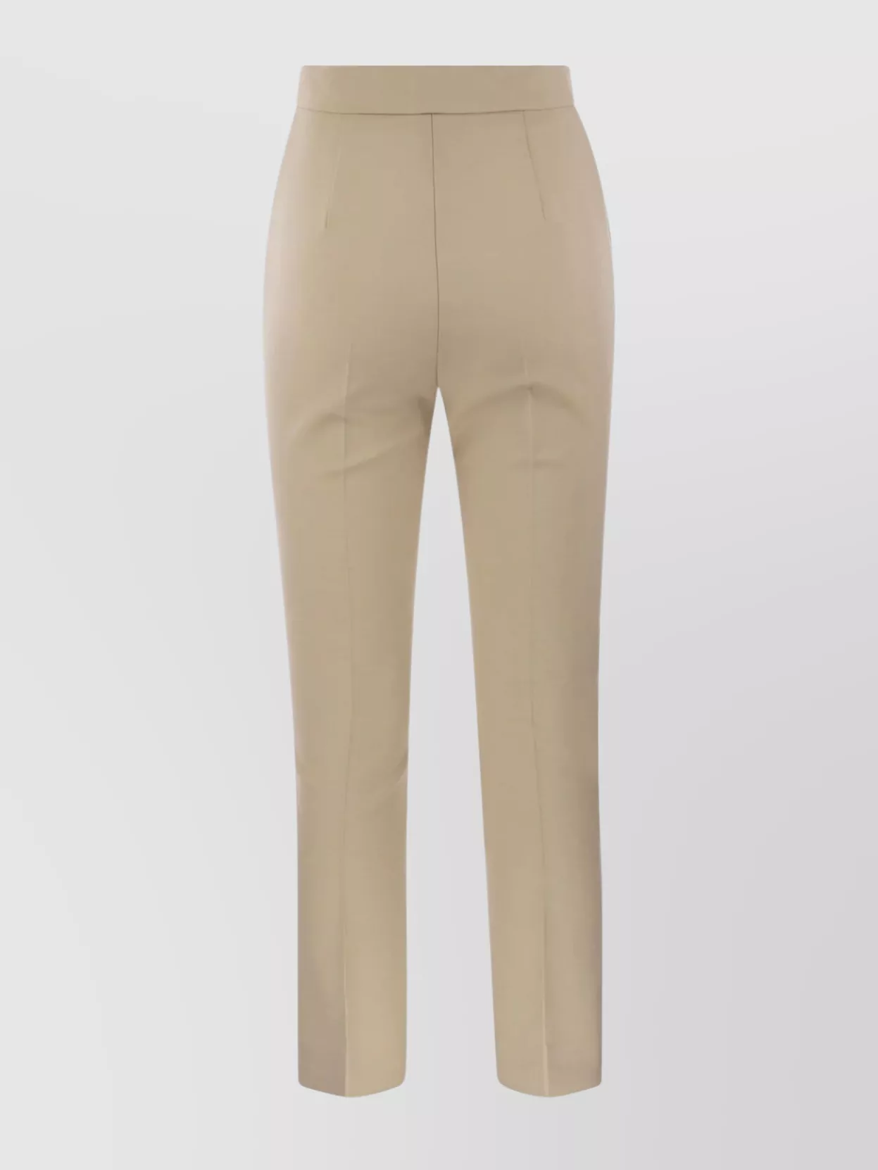 Max Mara Beige Nepeta High-waist Tailored Trousers