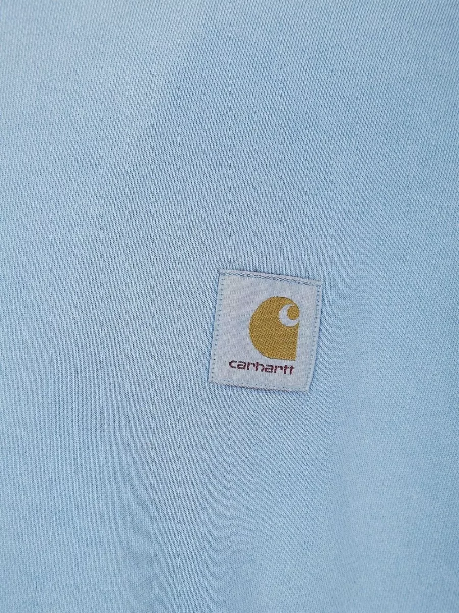 Carhartt Wip Cotton Logo Crewneck Sweatshirt