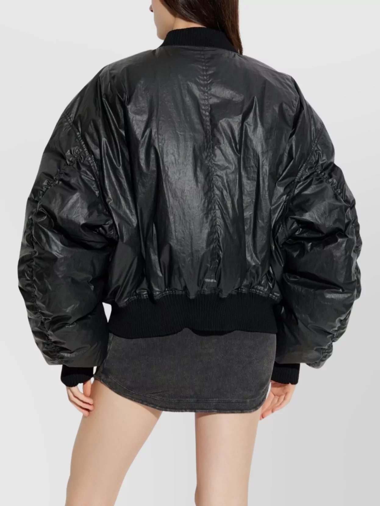 Rick Owens Insulated Quilted Jacket Side Pockets