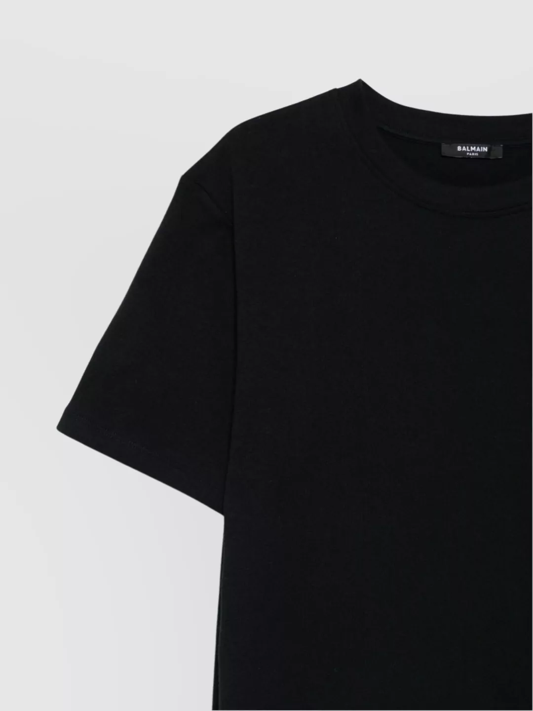 Balmain Crew Neck Short Sleeve T-Shirt Design