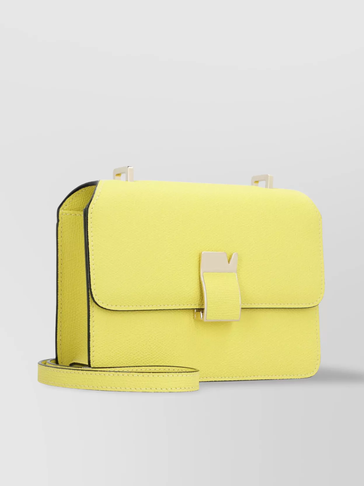 Valextra Mini Leather Crossbody Bag Nolo