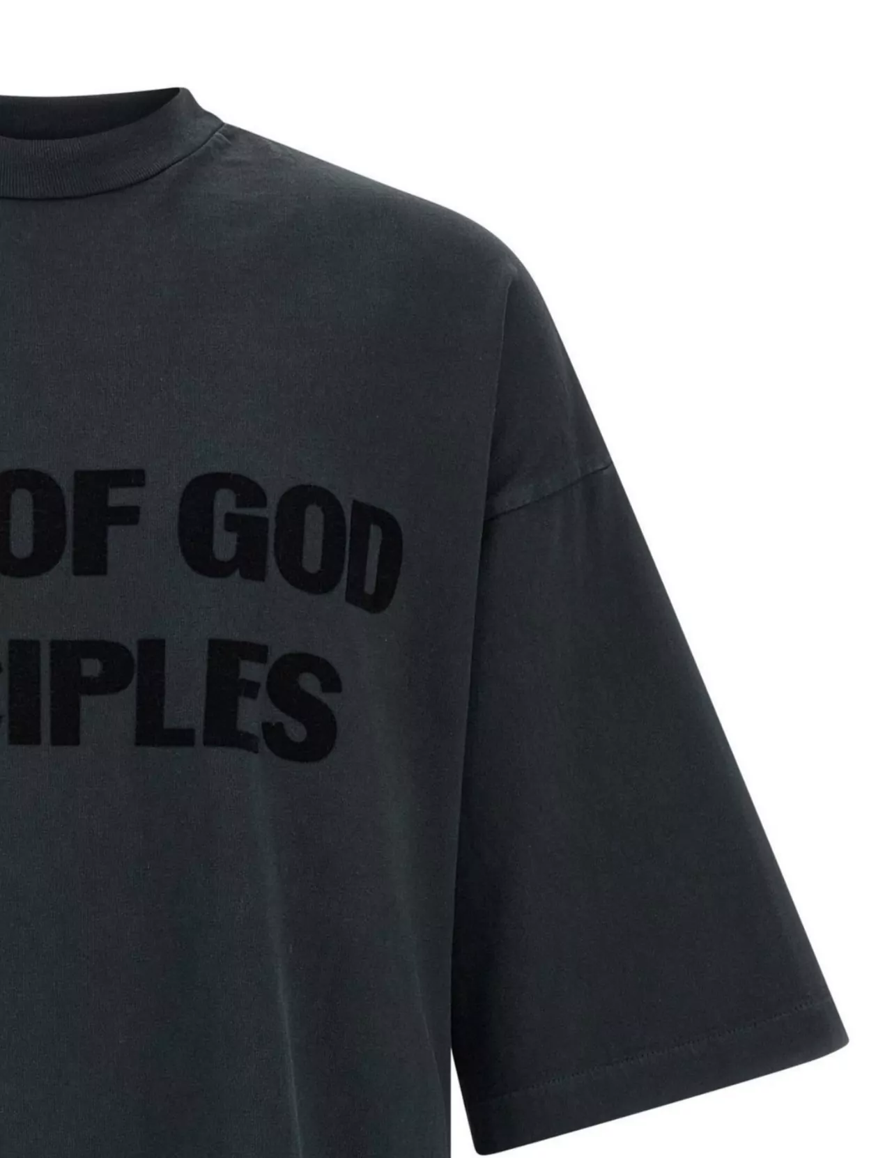 Fear Of God Graphic Oversized T-Shirt Crew Neck