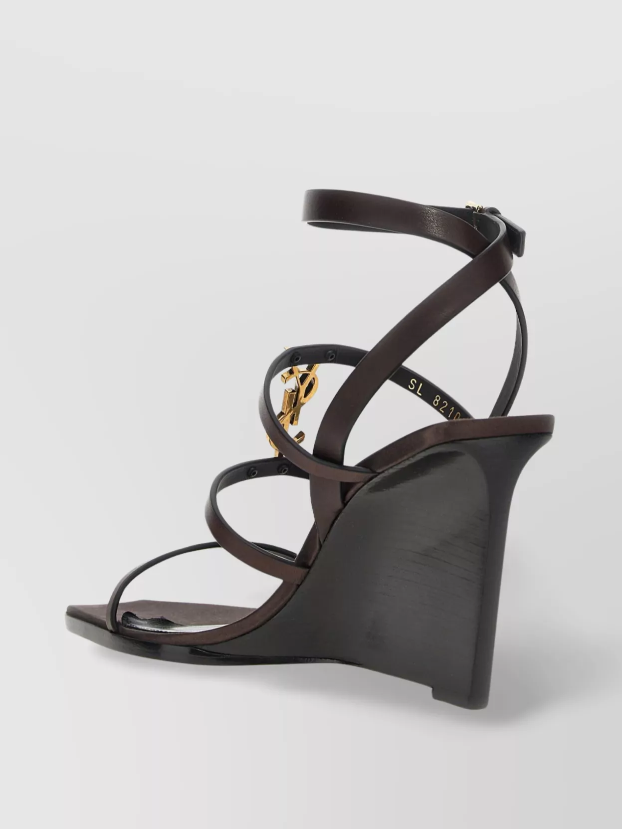 SAINT LAURENT 'CASSANDRE' SQUARE TOE WEDGES