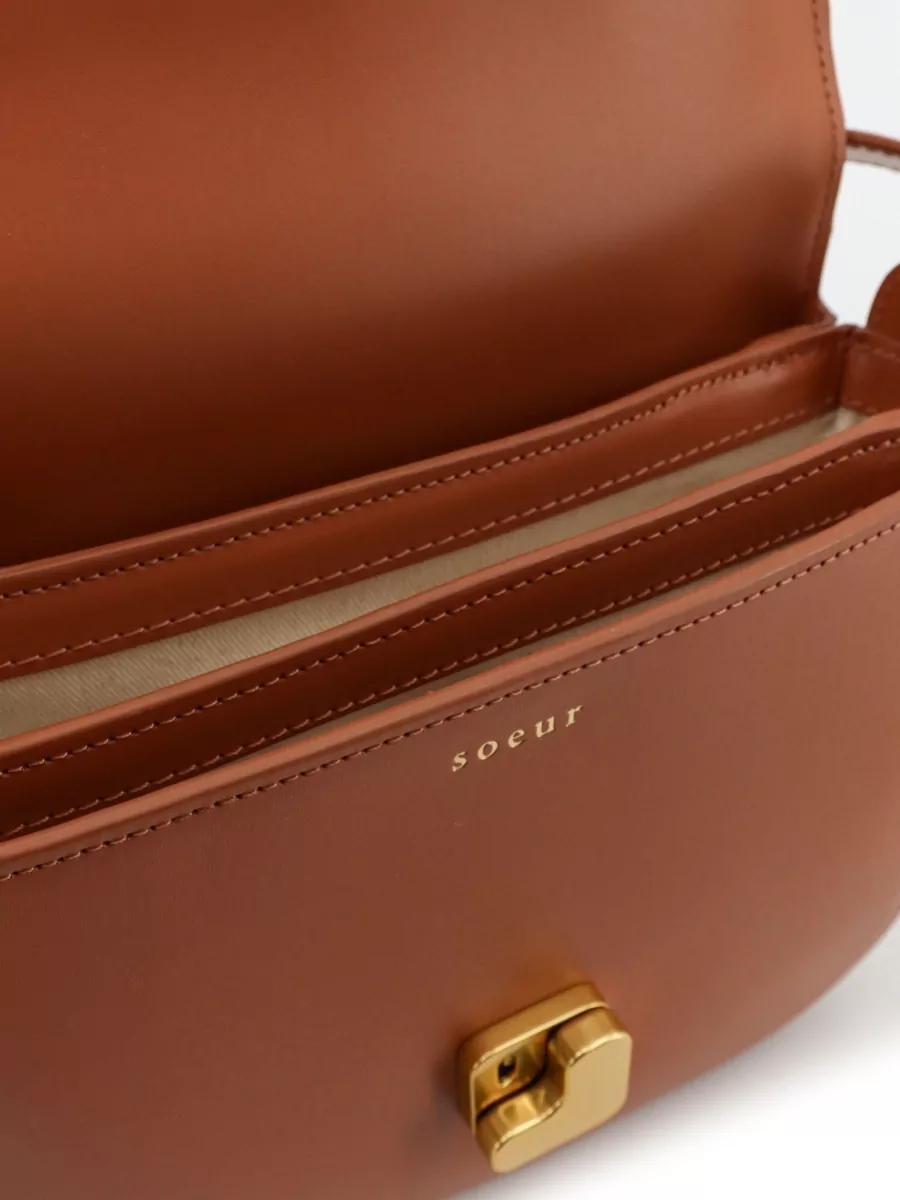 Soeur Leather Mini Crossbody Bag