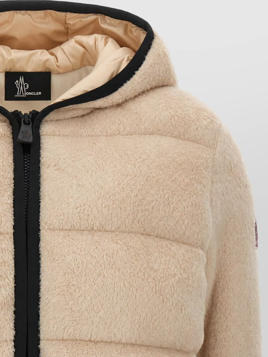 Moncler Grenoble Quilted Hooded Fitted Jacket