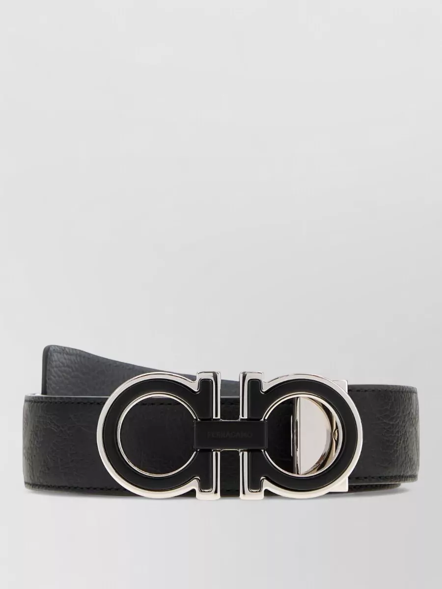 Ferragamo leather reversible belt