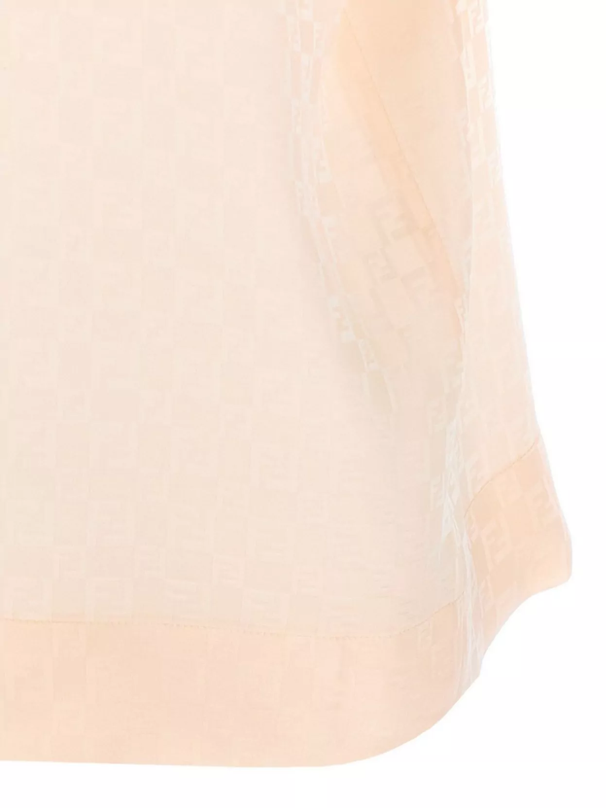 Fendi Ff Pattern Silk Shirt