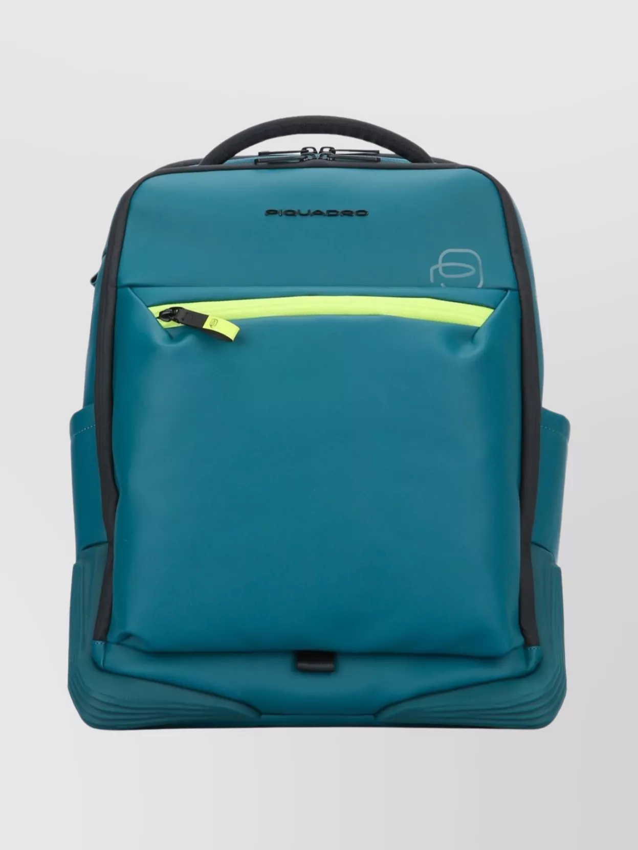 Piquadro Versatile Backpack Featuring Multiple Pockets In Blue