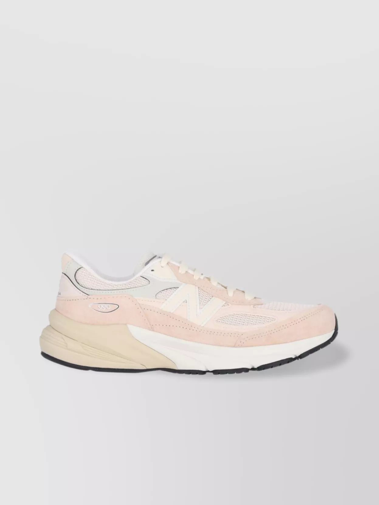 New Balance Low Top Sneakers With Mesh Panels And Rubber Sole In Pink