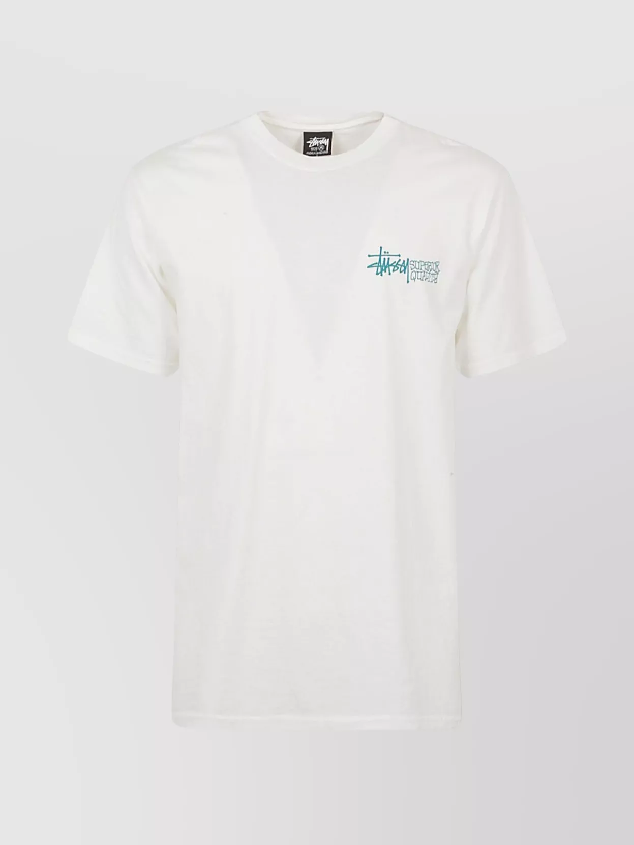 Stüssy High-Grade Cotton Crew Neck T-Shirt