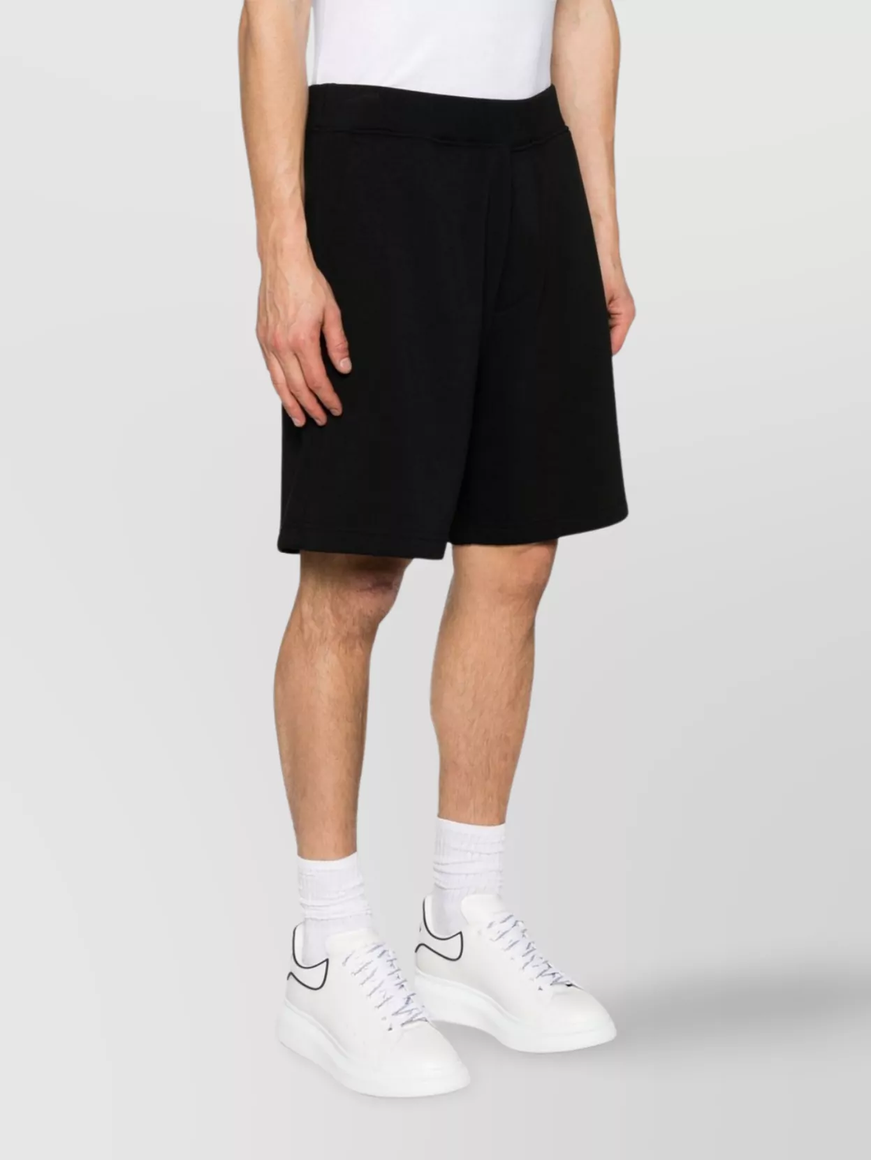 Dsquared2 Elastic Waistband Shorts With Side Pockets