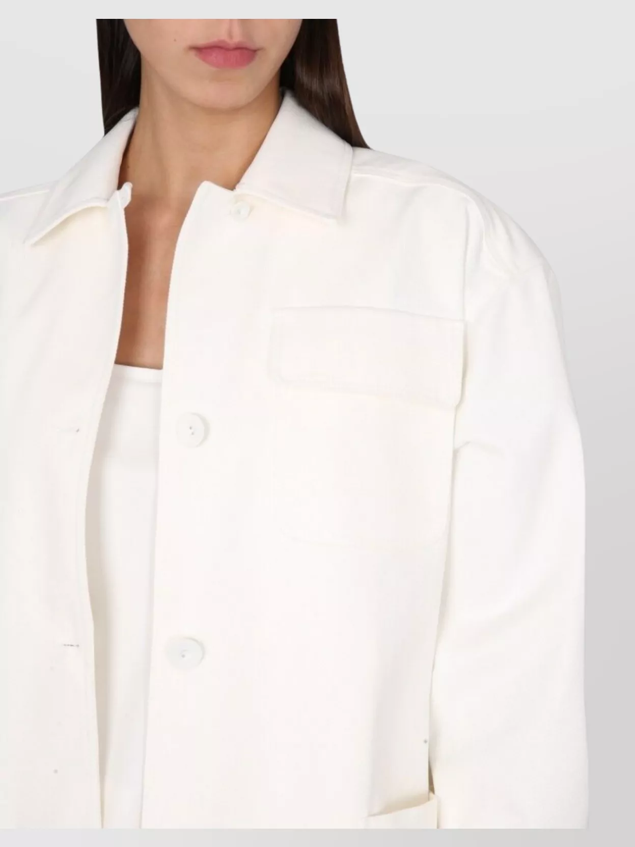 Max Mara Cotton Fitted Jacket