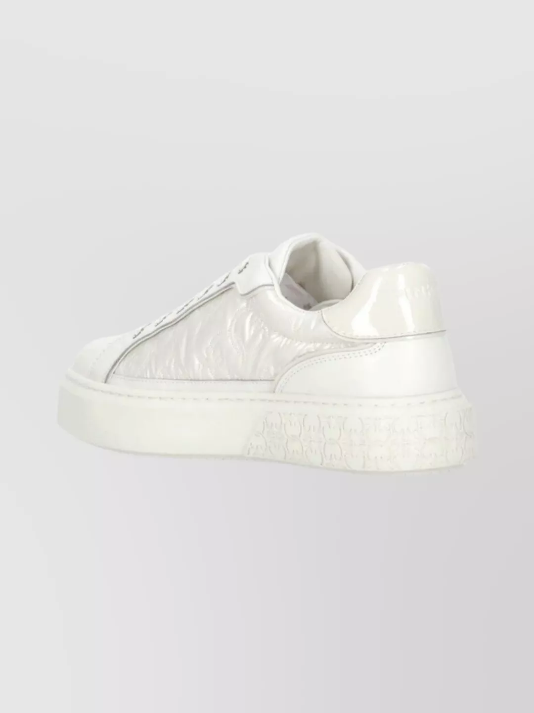 Pinko Women's Leather Sneakers Featuring Monogram Detail