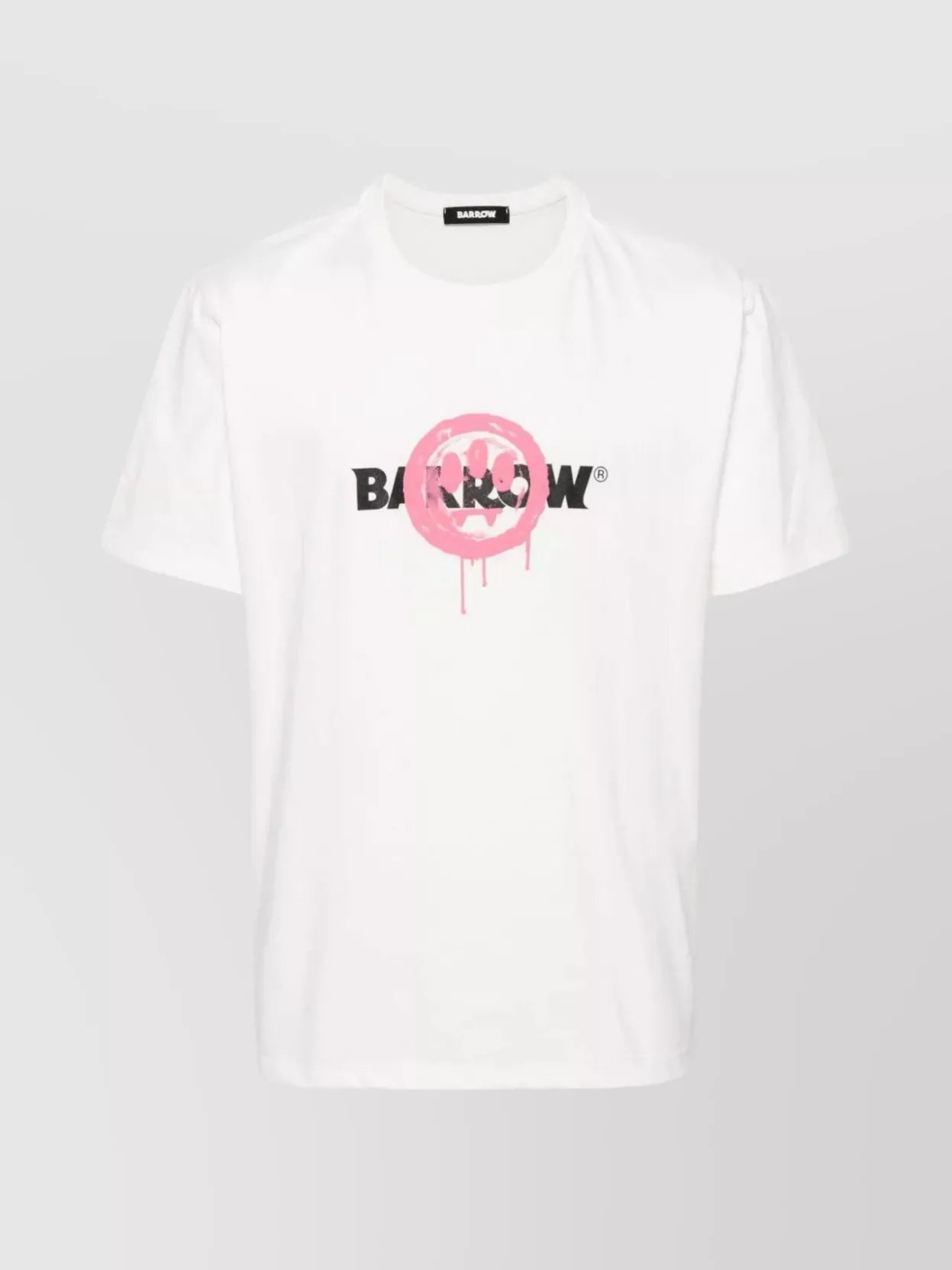 Shop Barrow Graphic Symbol Crew Neck T-shirt