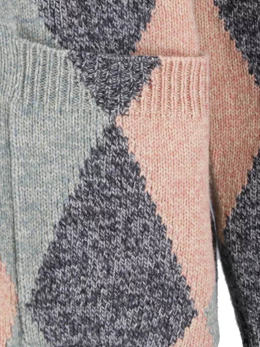 Valentino Virgin Wool Crewneck Jacket