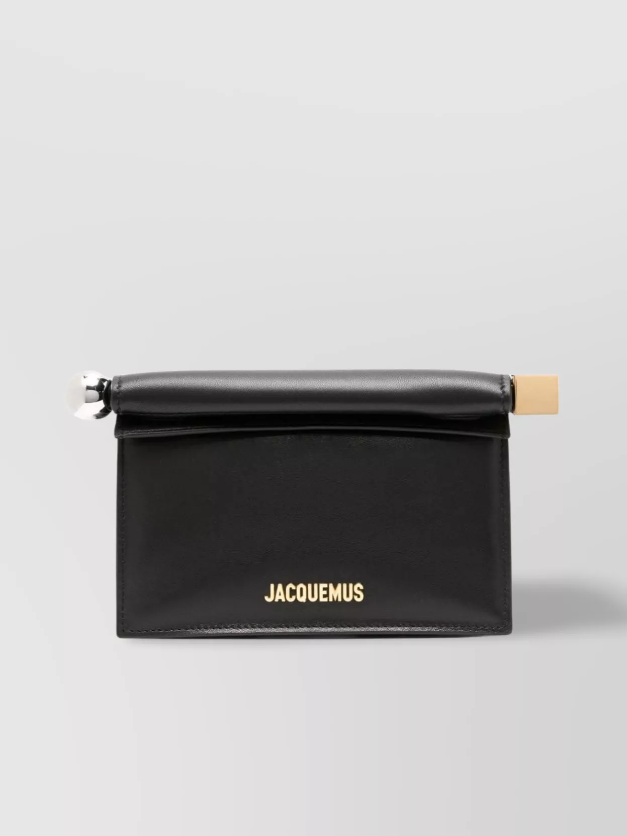 Jacquemus La Petite Pochette Rond Clutch Bag In Black