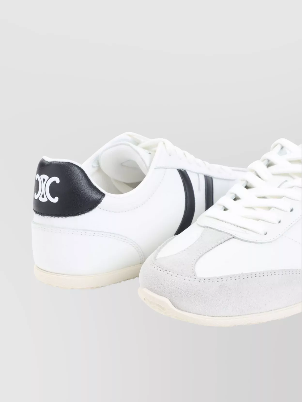 Celine Triumph Low-Top Leather Sneakers