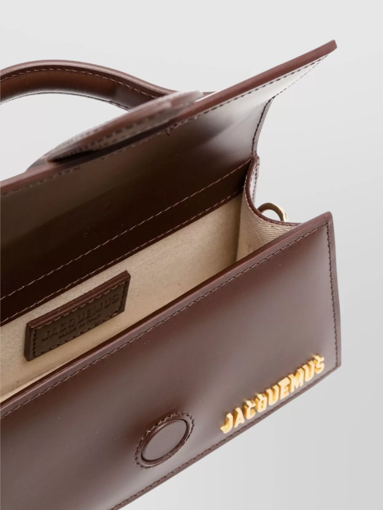 Jacquemus Adjustable Strap Leather Tote Bag