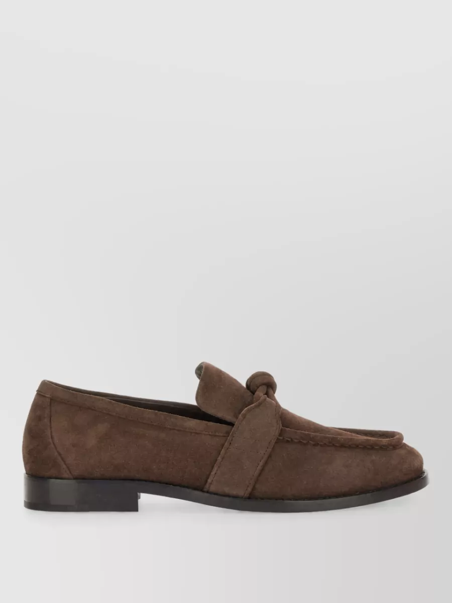 Bottega Veneta Leather Monk Shoes