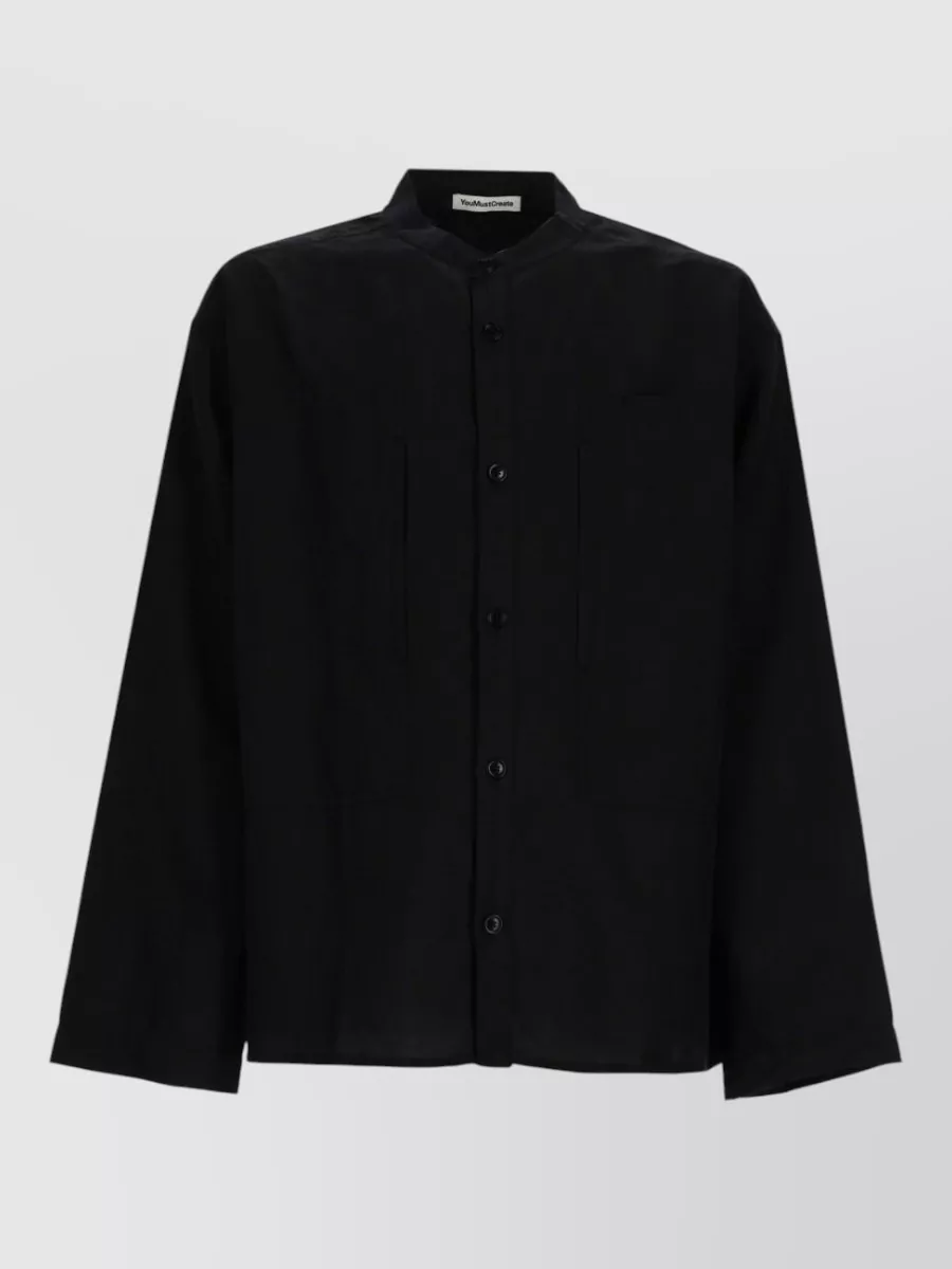 Ymc cotton linen shirt jacket